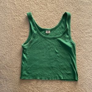 Aritzia Green Tank Top - Sunday Best